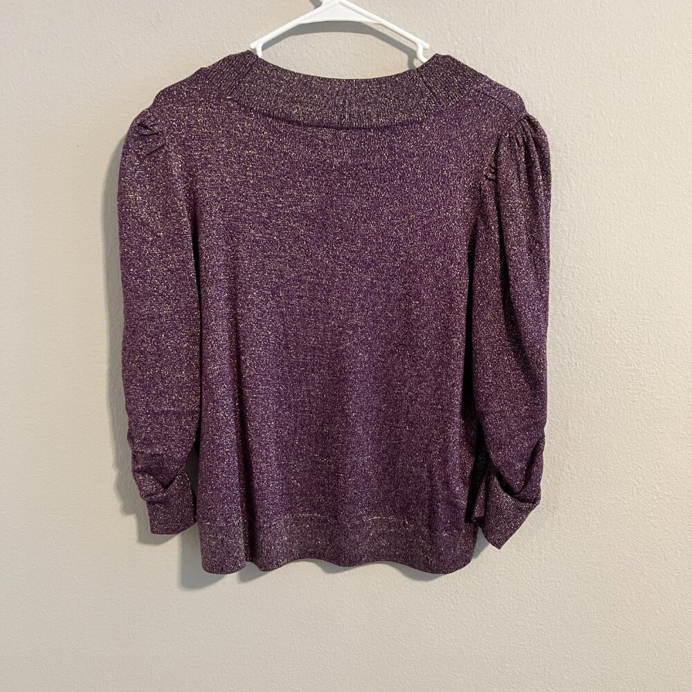 Miss Tina by Tina Knowles Cropped Cardigan - Sz L(12/14) (NWT) - Picture 6 of 10